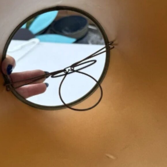 VTG Underwriters Laboratories 70s Nautical Brass And Glass Lamp Green Boat Shade - Picture 6 of 12